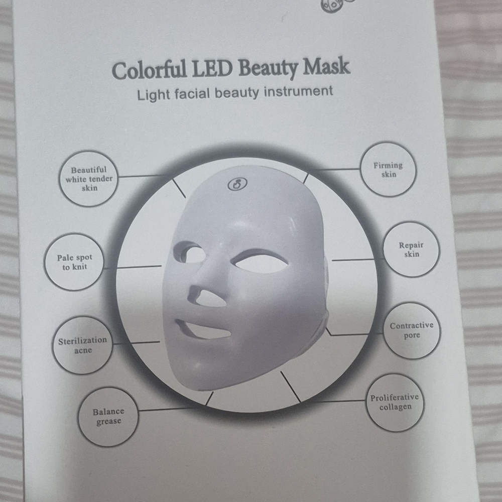 LED Skincare Mask - White